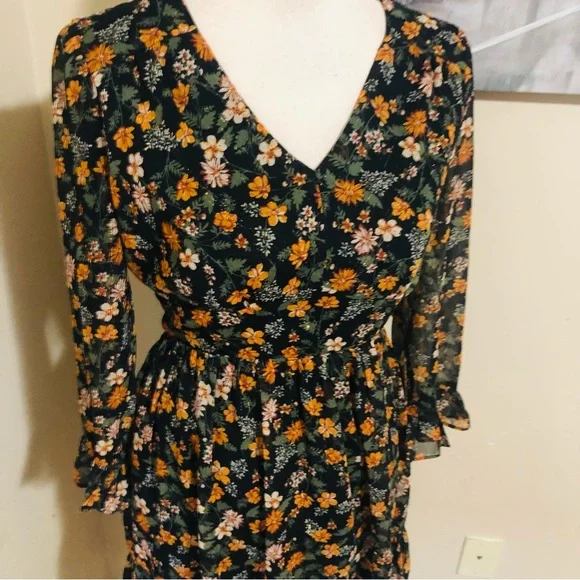 Altar’d State Floral Boho Mini Dress - Picture 2 of 6